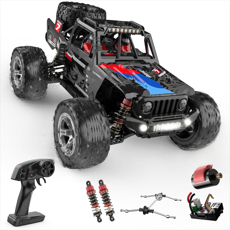 DEERC 207E ブラシレスラジコン Amazon.co.jp: DEERC 高速ラジコンカー 1/10 大人向け 4WD オフロード