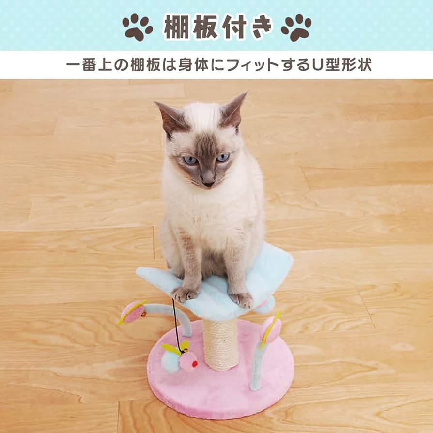 Amazon | アイリスオーヤマ キャットタワー キャットランド ミニ