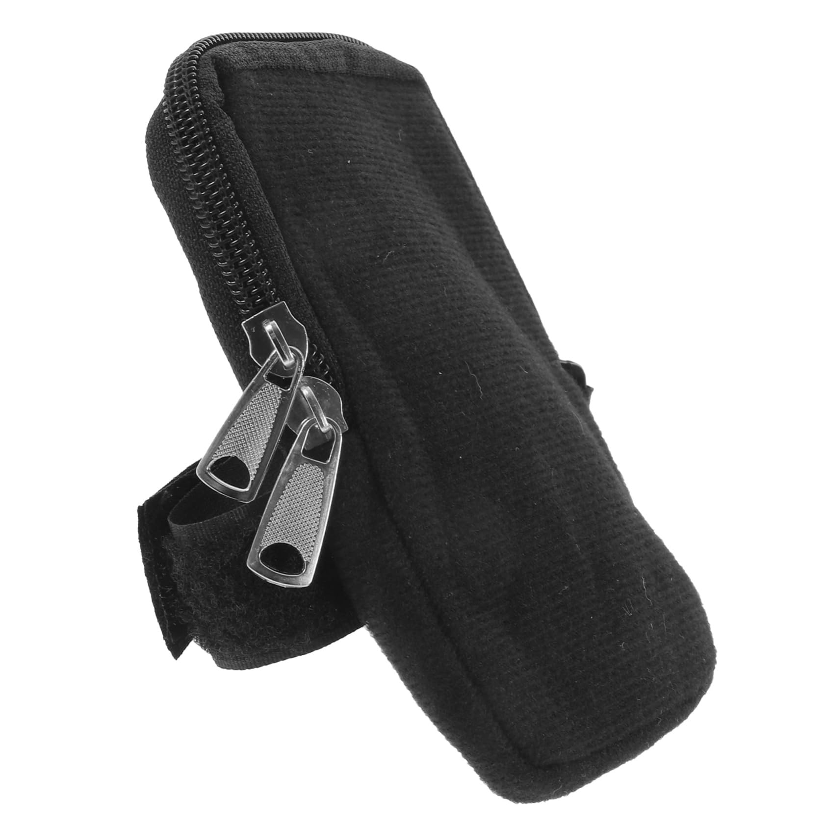 ibasenice 5 Stück Cup-Tasche Reise wasserflasche Beutel Reisen Wandern handhaben kleine Taschentasche Tragbare Wasserbechertasche Außentasche für Flaschen Segeltuch Black