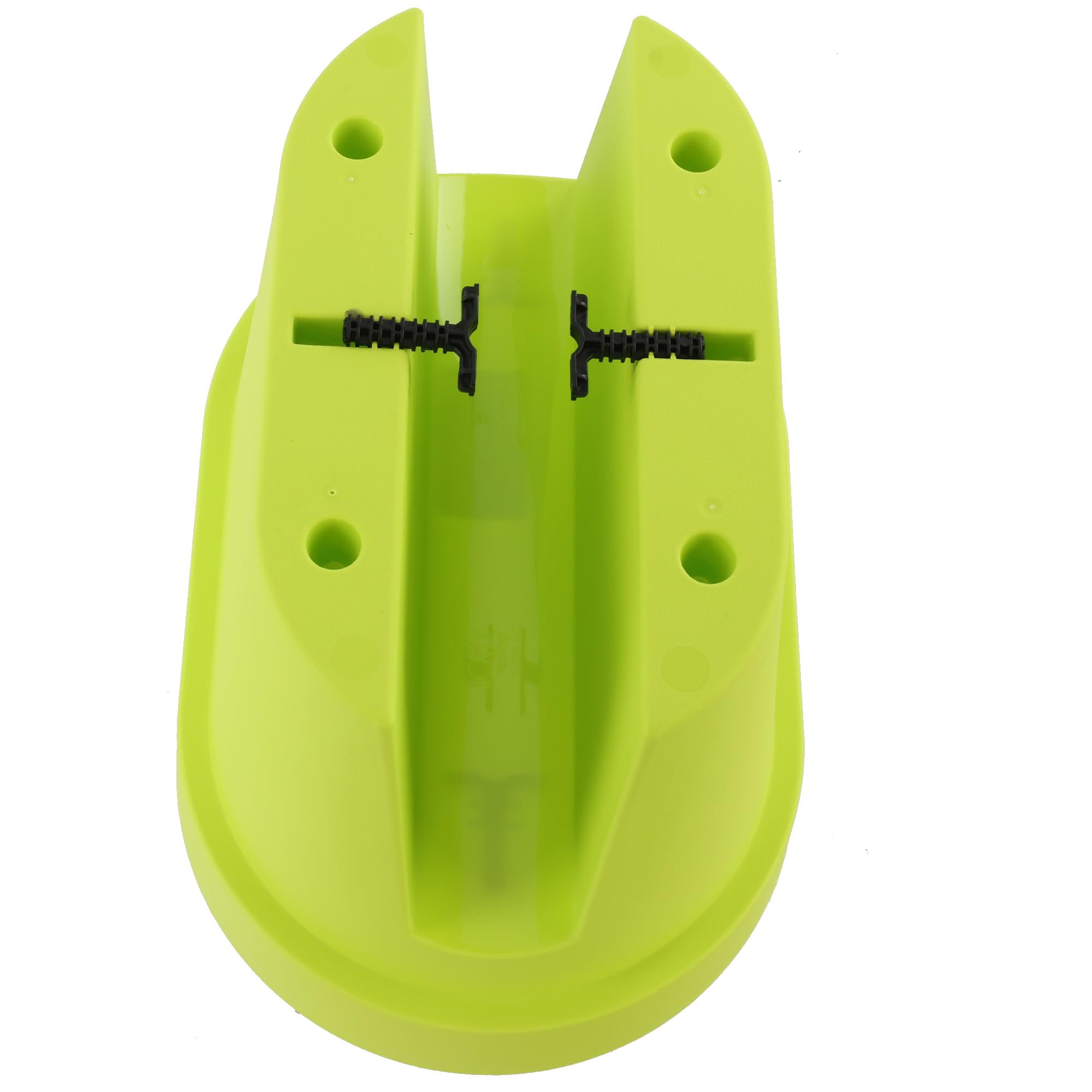 botle Juego de 3 cajas para balcón, jardineras, barandillas, balcones, macetas de barandilla, 39,5 cm, 12,3 L, color lima