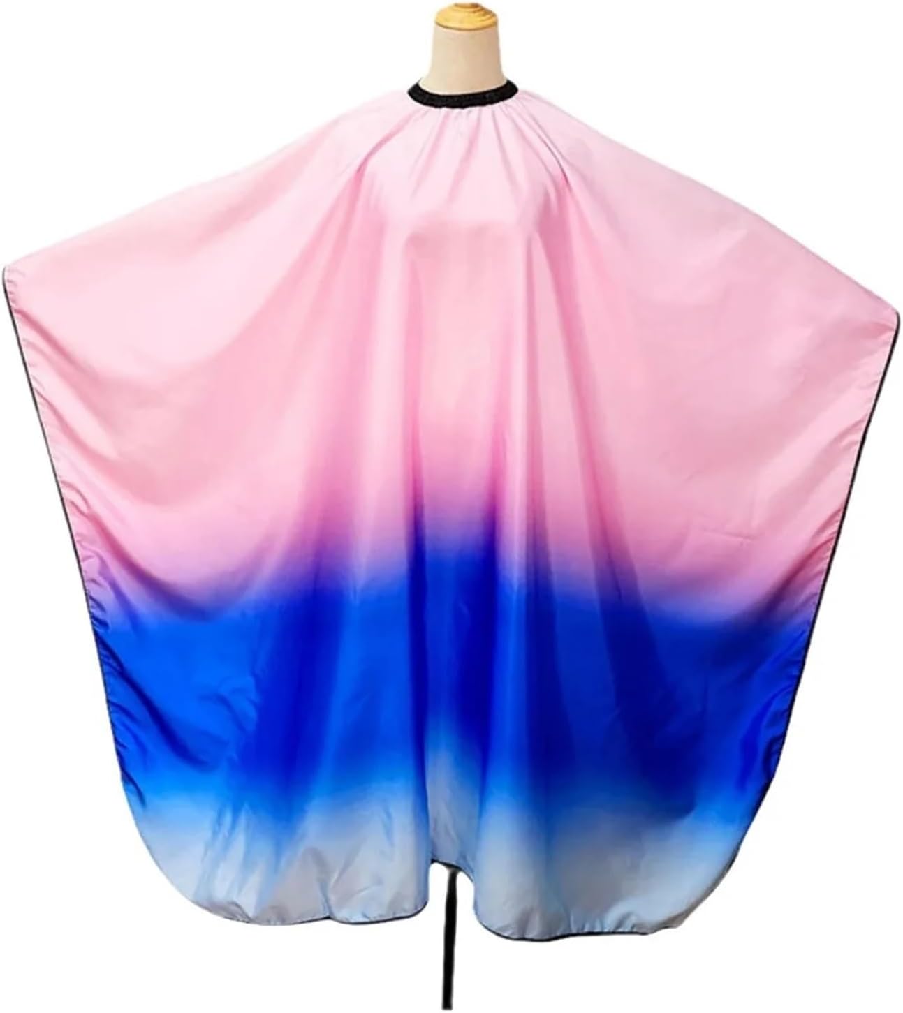 Barber Gradient Haircut Cape Pattern Adjustable Neckline Antistatic Hairdresser Apron Waterproof
