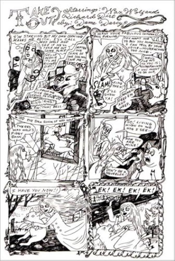 三方銀　Dame Darcy's Meat Cake Compilation Amazon.com: Dame Darcy's Meatcake Compilation: 9781560975328