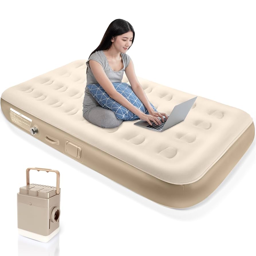 ❤室内でも野外でも車中でも使いやすい❣電動エアポンプ付属♪❤快適エアーベッド 楽天市場】エアーベッド＜ゲリラsaleCOUPONで￥5,930□爆売れ