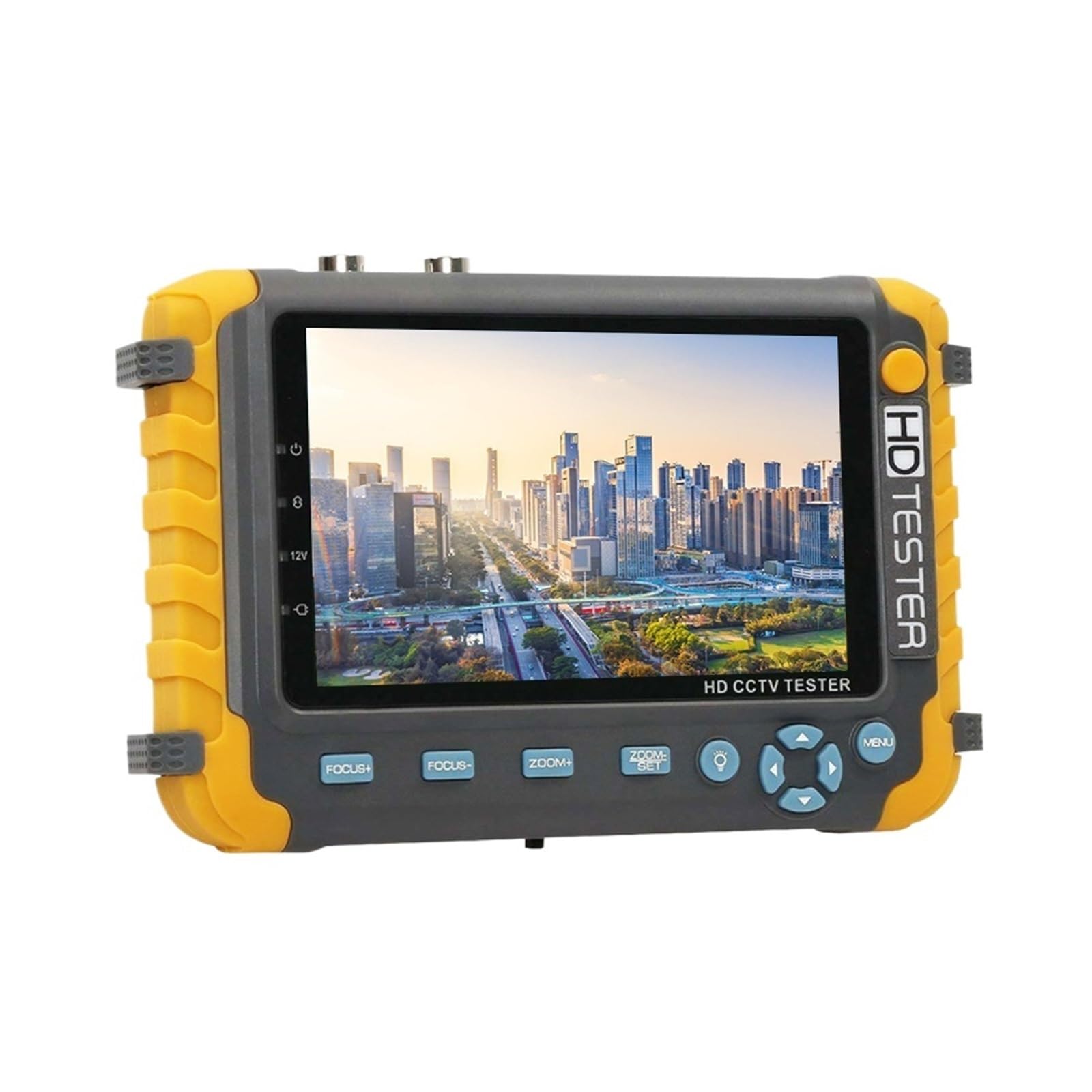 Tester Telewizji Przemysłowej, Iv8w Tester Kamery CCTV Monitor 8MP 5 Cal Monitor TFT LCD Dla 4 W 1 TVI AHD CVI Analogowy Tester Kamery Bezpieczeństwa Test Wideo