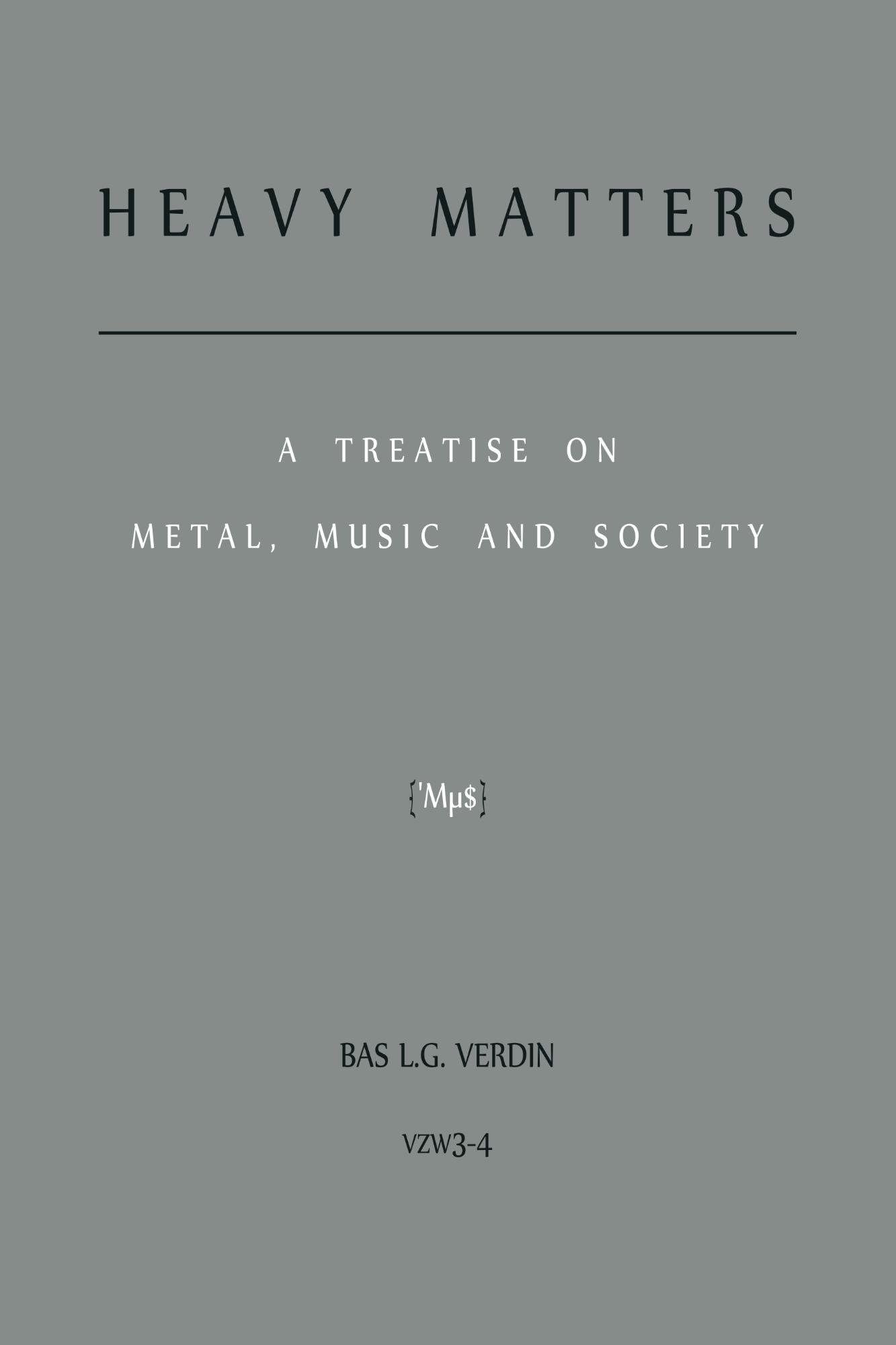 Livre Metal Music and Society traité sociologie heavy metal culture rock