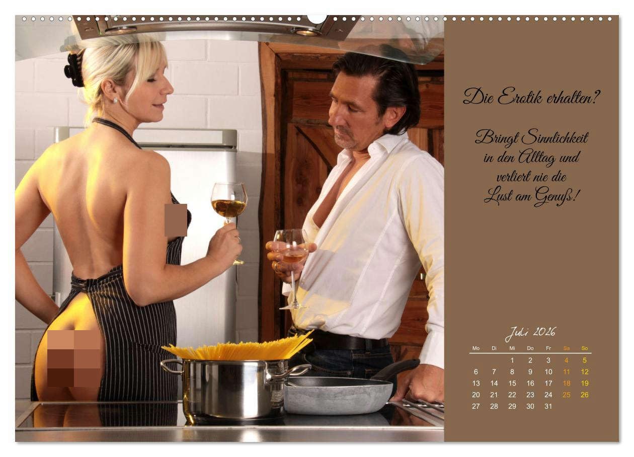 Gelebte Erotik für Paare (hochwertiger Premium Wandkalender 2026 DIN A2 quer), Kunstdruck in Hochglanz: Sinnliches Leben zu zweit? Das Motto heißt Liebe, mit allem, was dazu gehört! (CALVENDO Erotik)