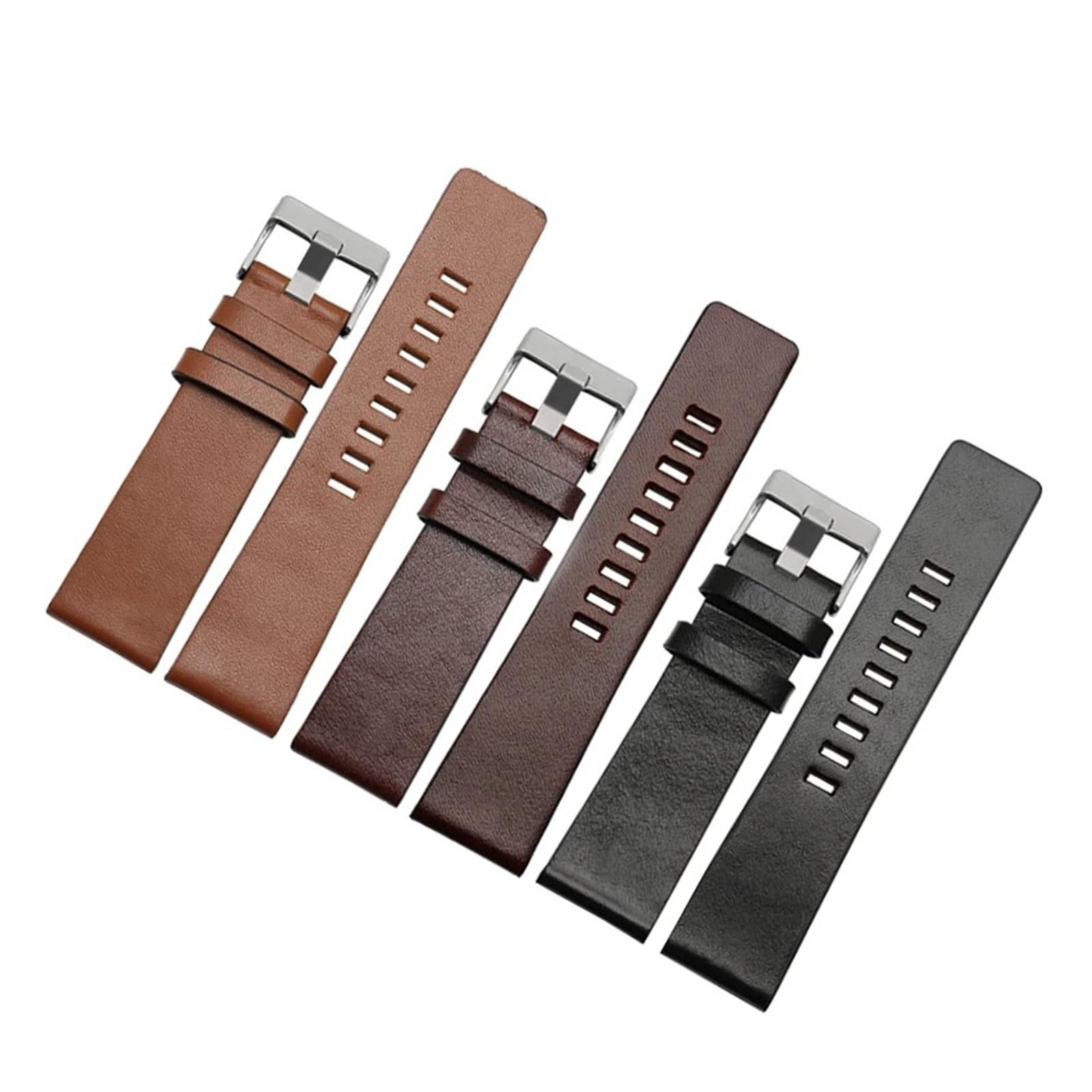 Skórzany Pasek Do Zegarka 22 24 26 28 30 Mm 32 Mm Bransoleta Kompatybilna Z Paskiem Do Zegarka Diesel DZ4343 DZ7293 DZ7333