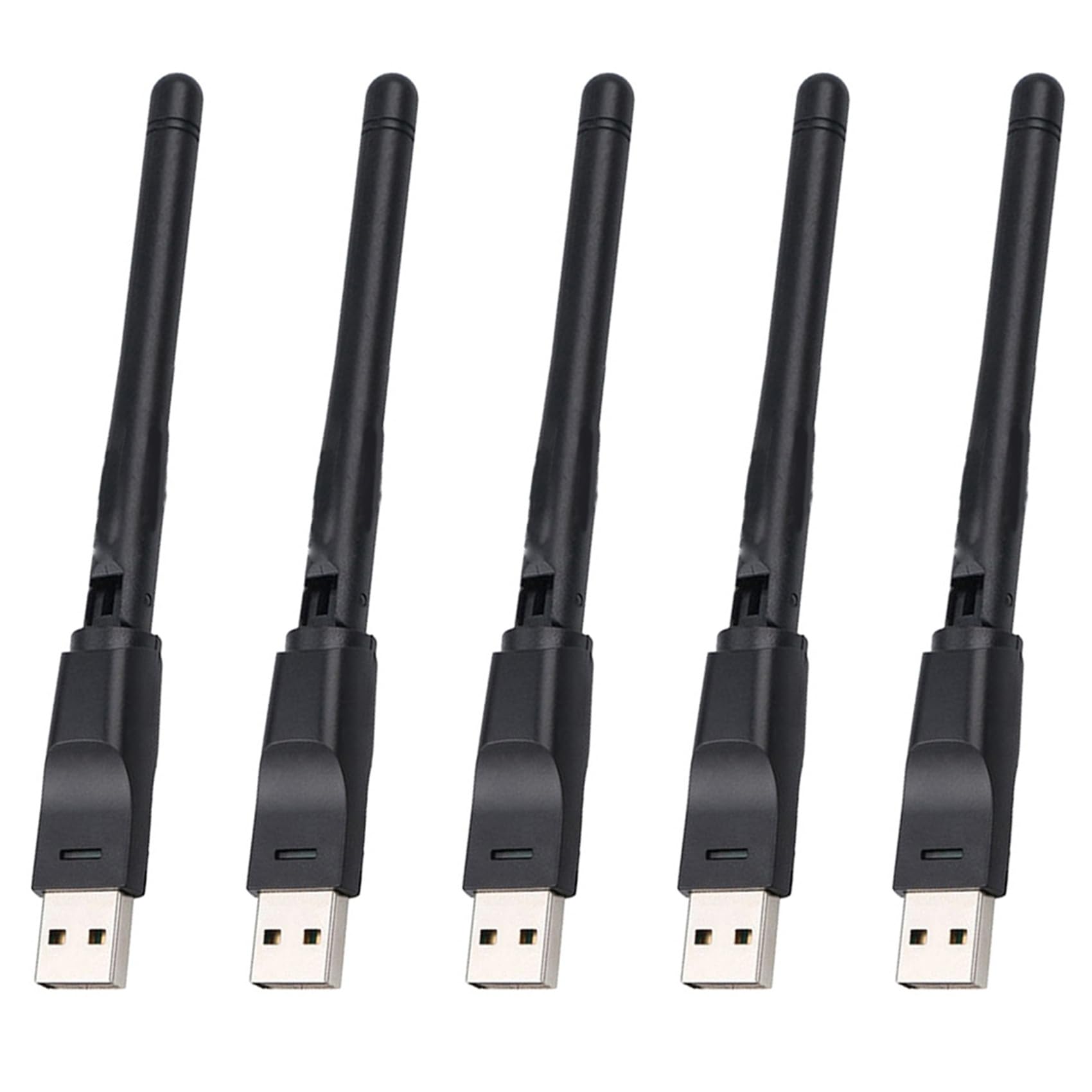 5X Carte sans RT5370 Adaptateur WiFi USB Portable 2,4 G 150 Mbps Antenne WiFi Récepteur WiFi USB pour PC et Boîtier TV