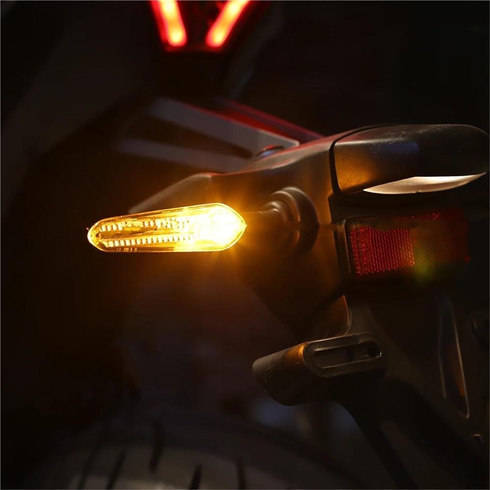 Indicatore Luce Indicatori Di Direzione LED Per Moto Per Per ZH2 Per KLR 650 Per ER6N Per Z 400 Per Z650 Anteriori Posteriori Componenti Indicatori Direzione Frecce Moto