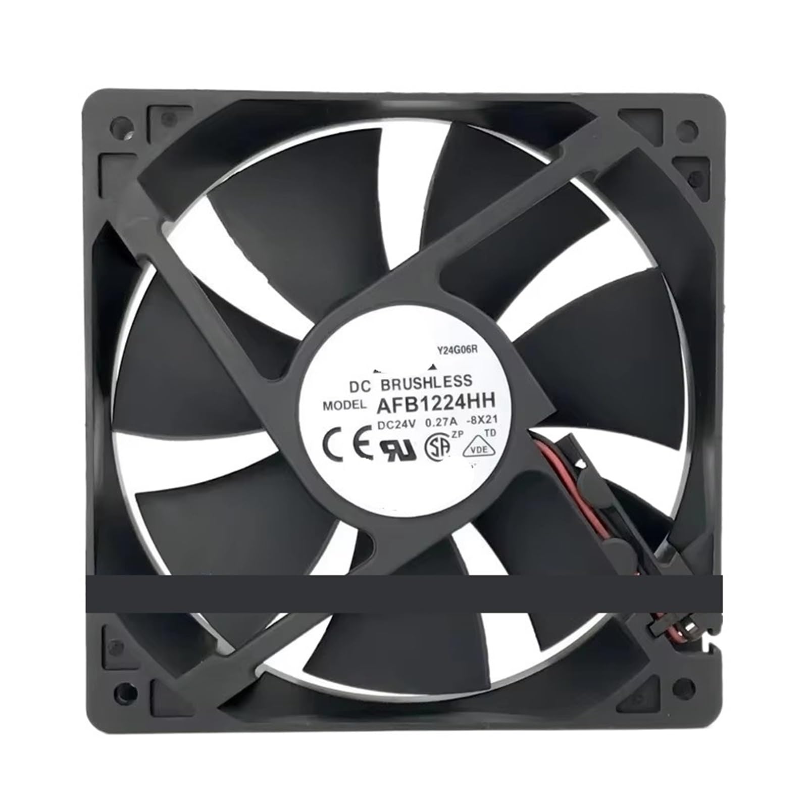TPKMVGAP AFB1224HH 12CM 120 * 120 * 25MM 24V 0.27A Cooling Fan(2wire G1)