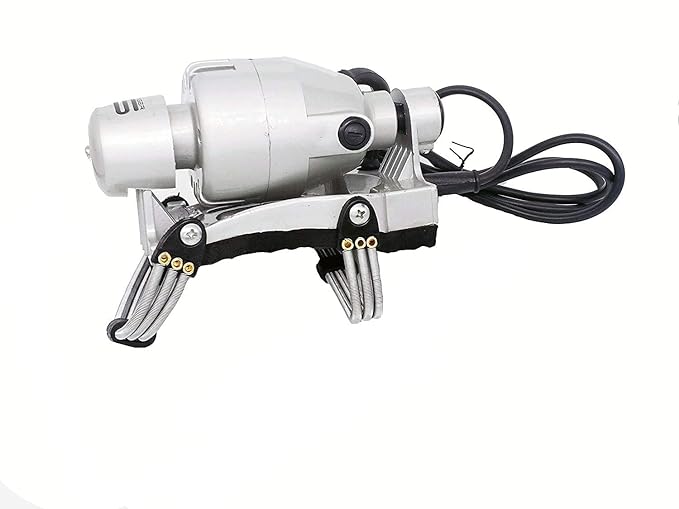 Thermomate Powerful Double Speed hand massager for pain relief (Silver)