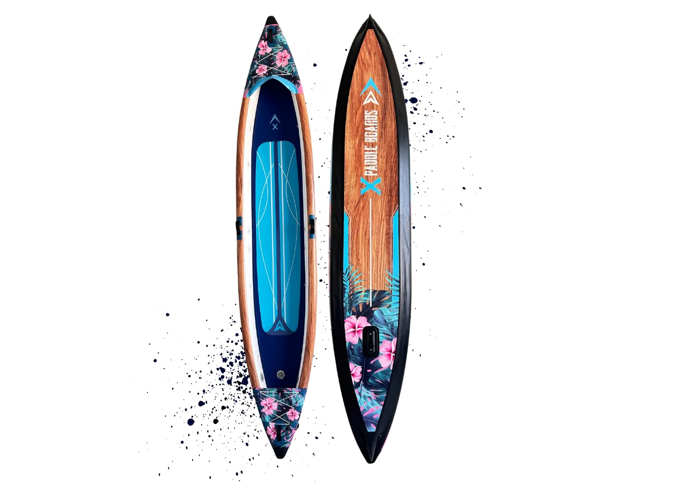Canoa Kayak Inflable 2 Plazas Dropstitch 470 x 80 x 42 cm K-Hawaii