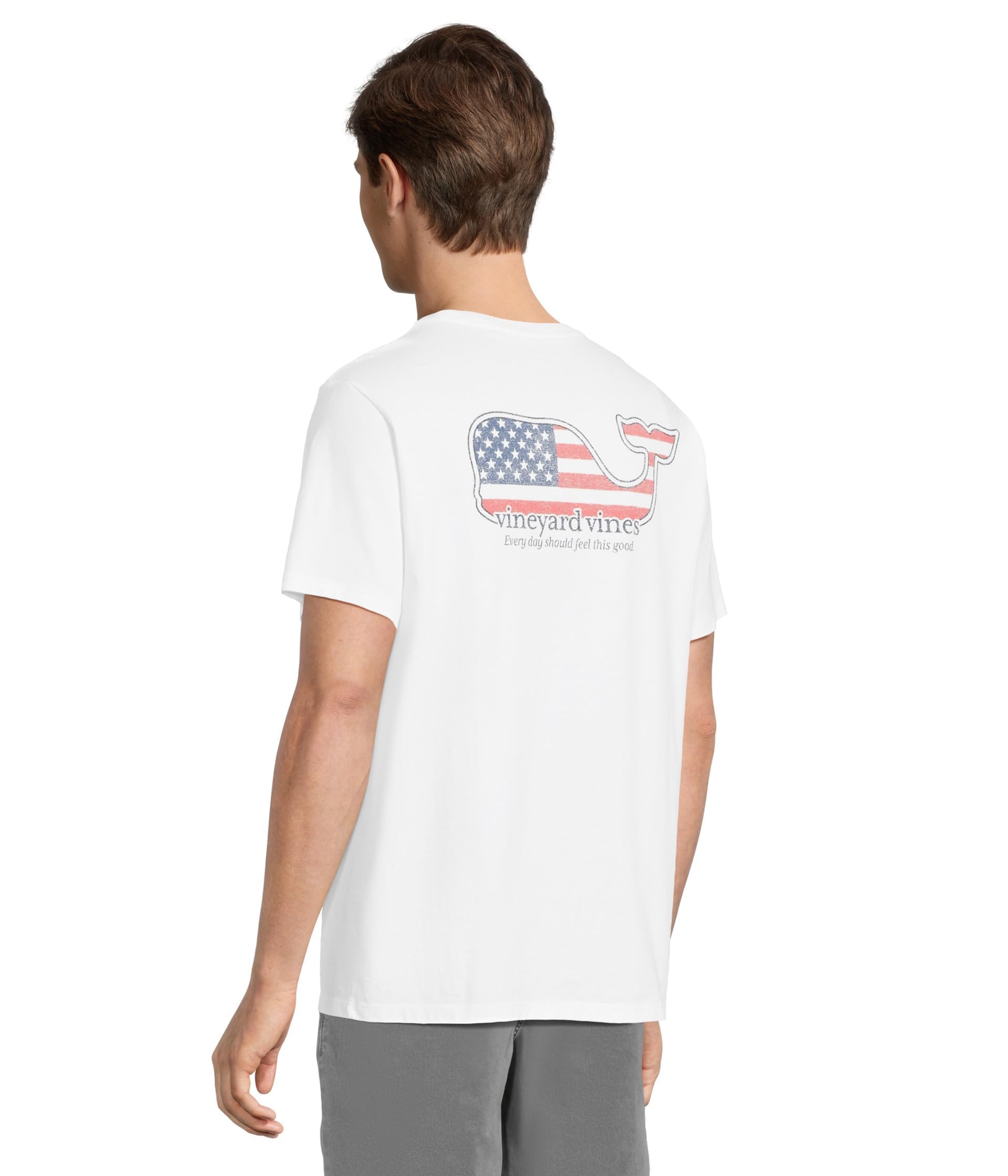 Vineyard Vines - Maglietta a Maniche Corte, da Uomo - Bianco - M