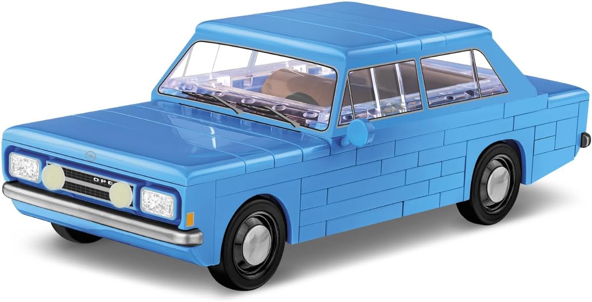 COBI Historical Collection Opel Rekord C 1900L Vehicle Building Set, 134 Pieces