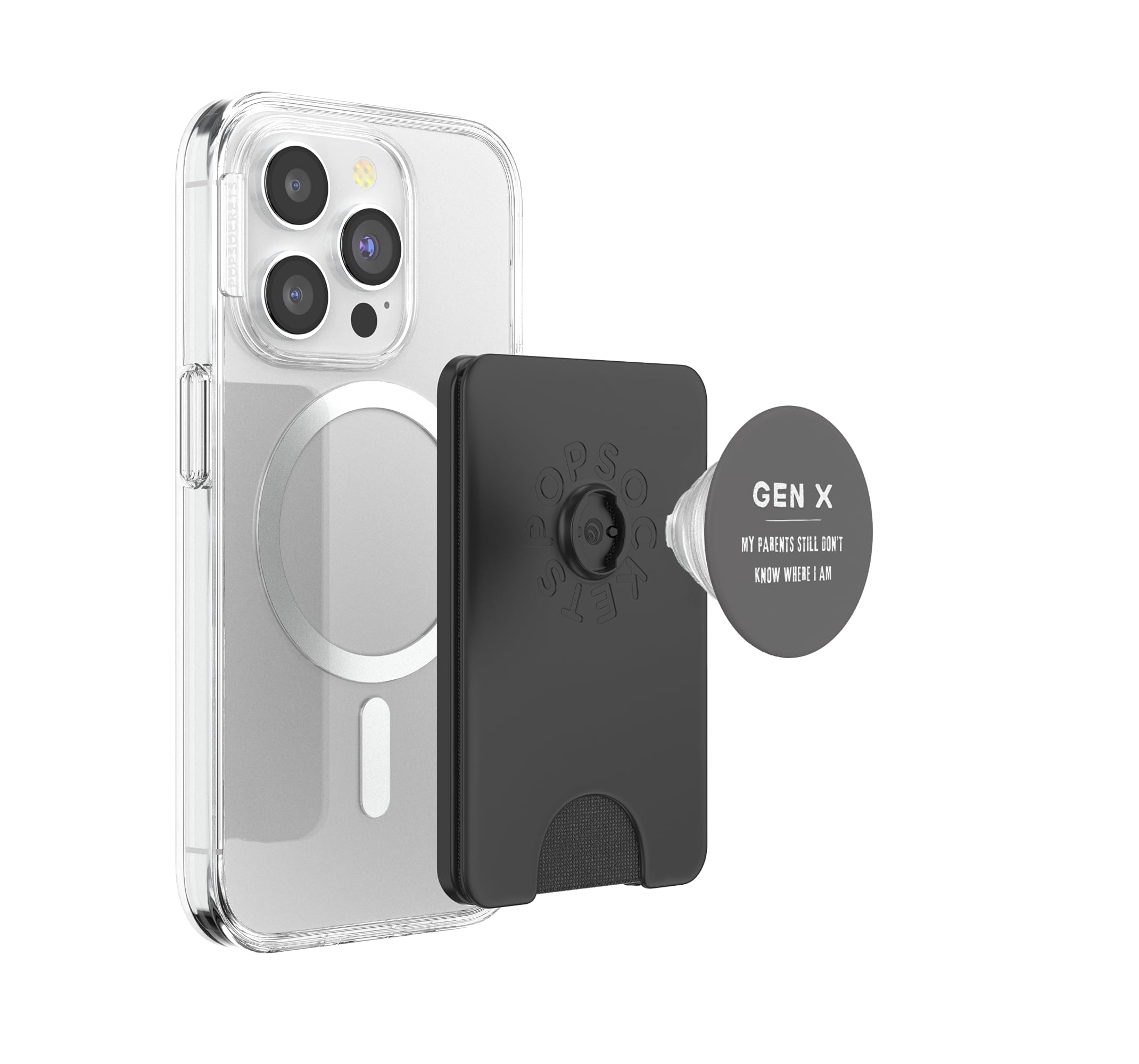 Funny Gen X, Funny Generation X, Mis Padres todavía no lo Saben PopSockets PopWallet para MagSafe