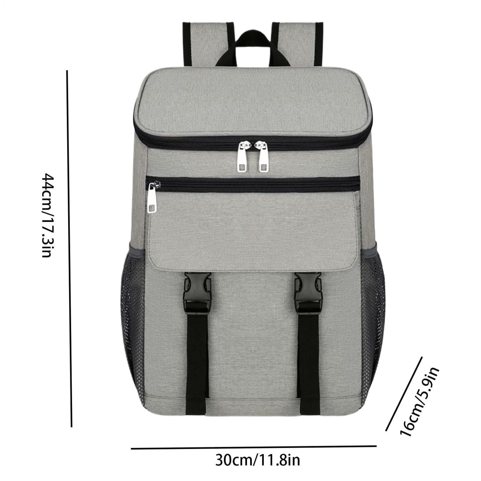 Zaino refrigerante da spiaggia, borsa termica a prova di perdite, per escursionismo, sport, ciclismo, pesca, picnic, spostamenti quotidiani, viaggi, barbecue, spiaggia, campeggio