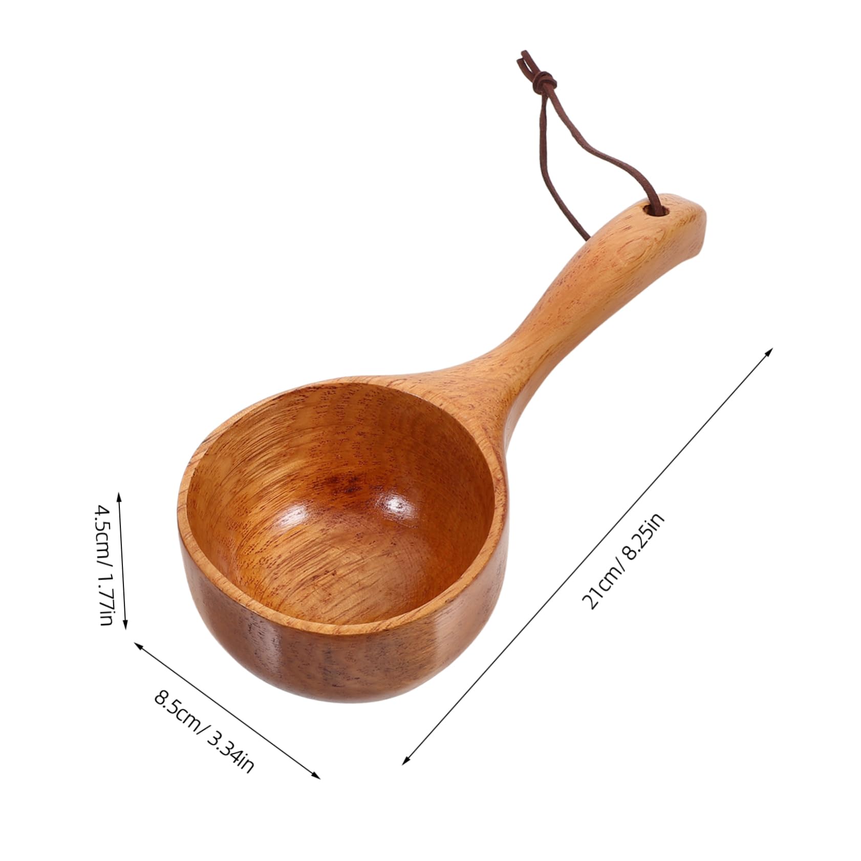 PRETYZOOM 8piezas Cucharas De Madera Para y Arroz De Mango Utensilios De Cocina Ergonómicos Para Cocinar y