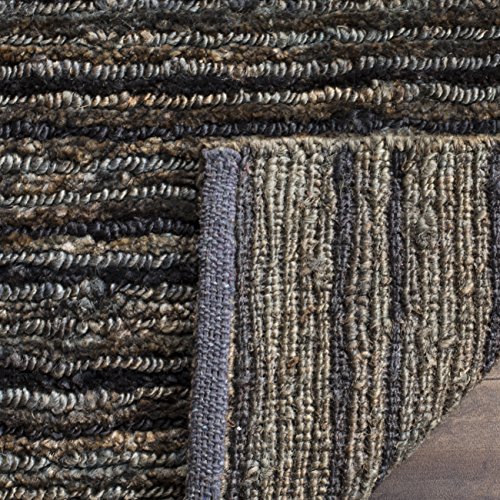 Safavieh Organica Collection 5' X 8' Charcoal / Charcoal Org215A Hand-Knotted Premium Jute Area Rug #TOP3