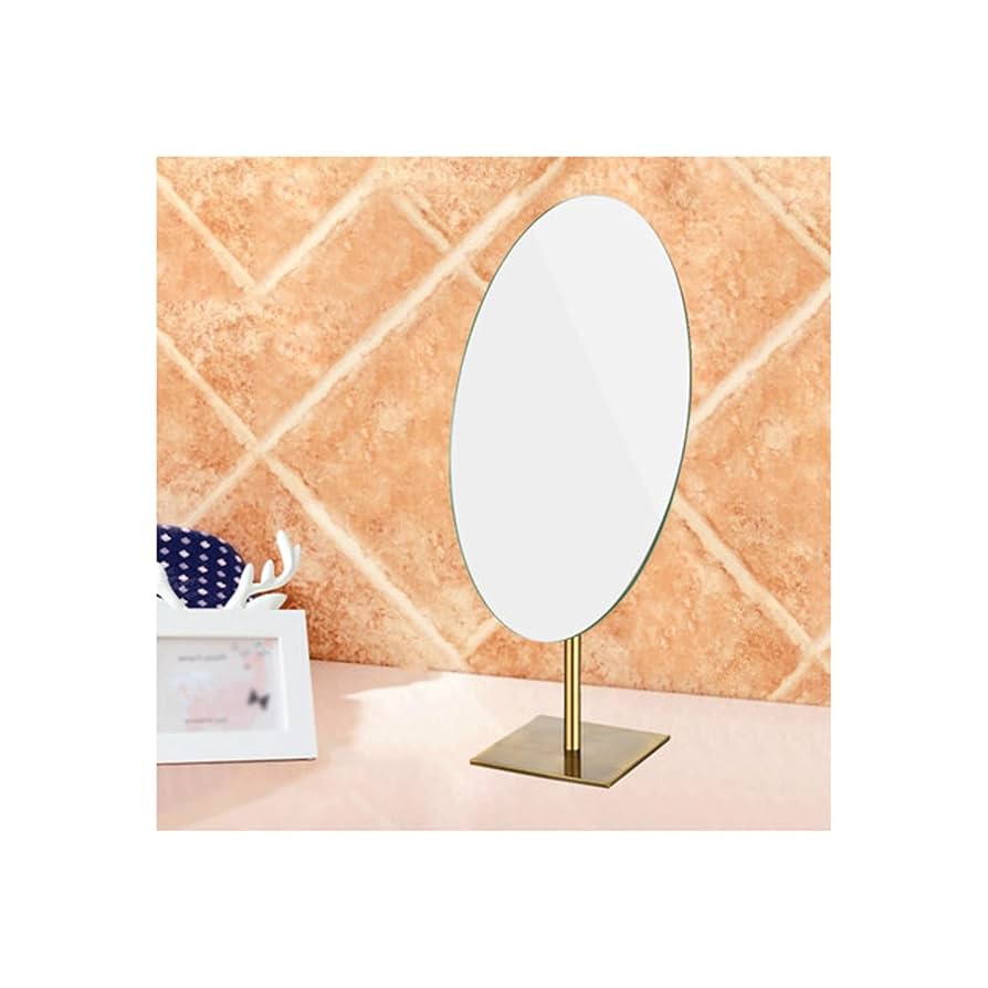 （たのメル便は送料購入者負担不可）木製楕円形スタンドミラー たのメル便は送料購入者負担不可）木製楕円形スタンドミラー