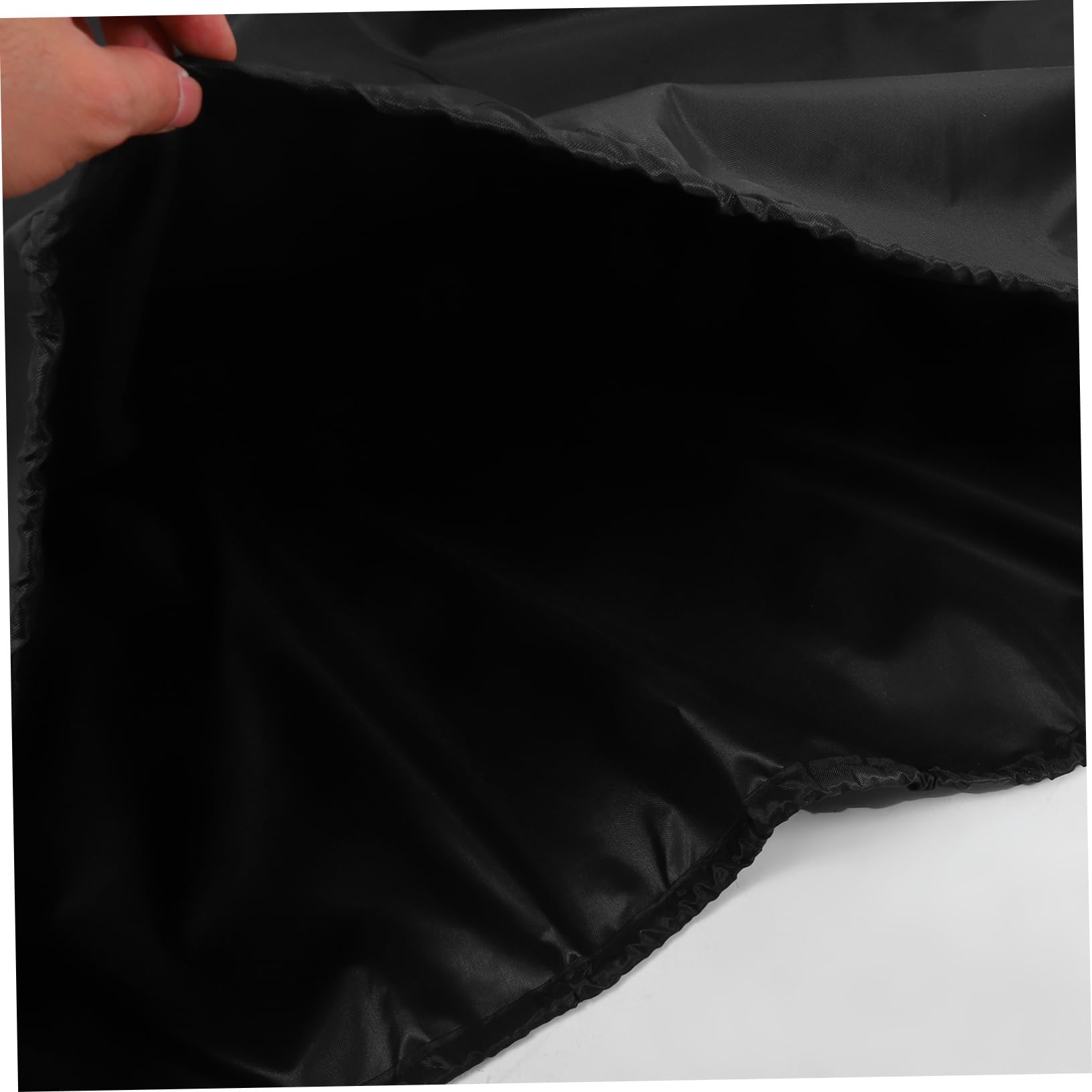 Bolsa Recolectora de Césped Oxford Negra Cordón, Resistente | Celebracion Otono, Bolsa de Almacenamiento para Recoger Hojas, Accesorios para Tractores Cortacésped