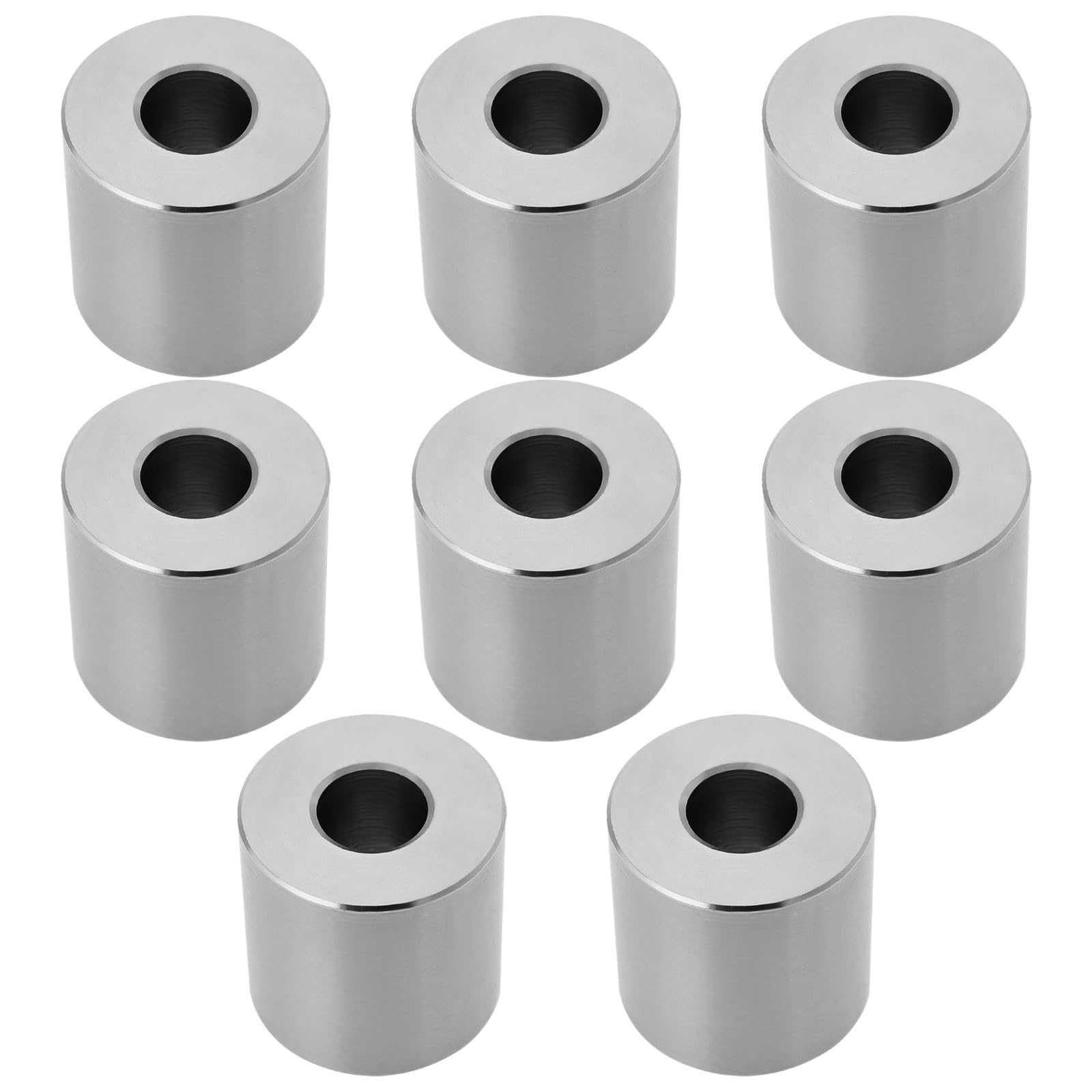 OTOTEC 8 Pièces Manchon D'espacement en Acier Inoxydable 304 M8 Joint de Bague Non Fileté IDxOD 8,2x20mm Hauteur 20mm pour équipements Mécaniques Et Appareils Métalliques