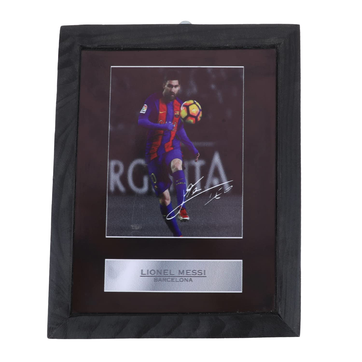 bpa Signed Lionel Messi Barcelona Wall Mounted Photo Display/Picture Frame