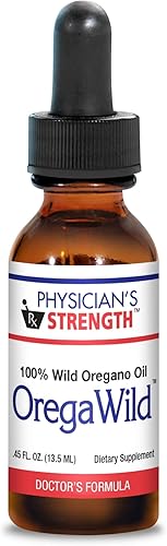 Physician's Strength OregaWild - 0.5 fl oz - Fórmula de alto contenido de carvacrol - 100% aceite de orégano silvestre - 216 porciones disponible en Yaxa Colombia