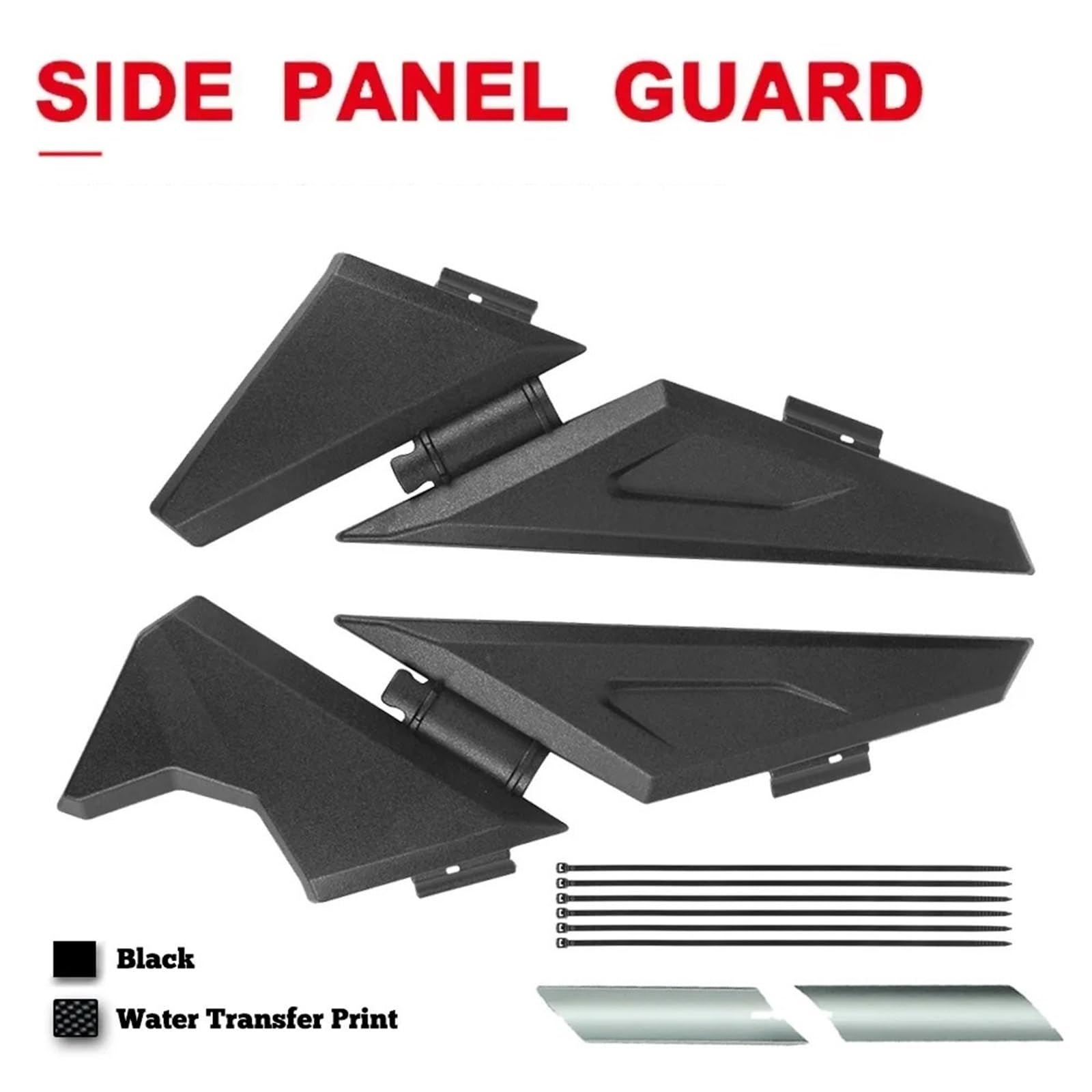 Motorcycle Tail Seat Zestaw paneli ramy motocykla Osłona owiewki pasuje do BMW R1250GS R 1250 GS R1200GS ADV GSA LC 2013-2022 2023(Black)