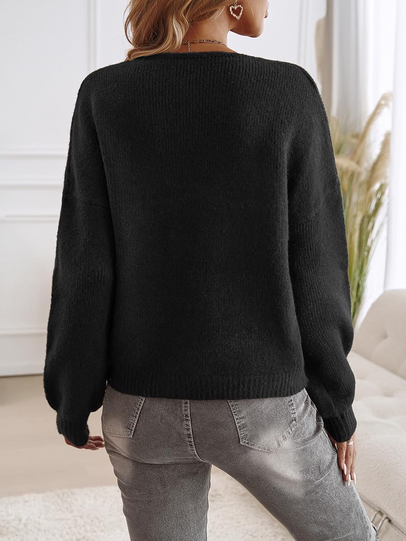 Amazon.com: CPMBFDC Women's Tie Front Cardigan Sweater Long Sleeve