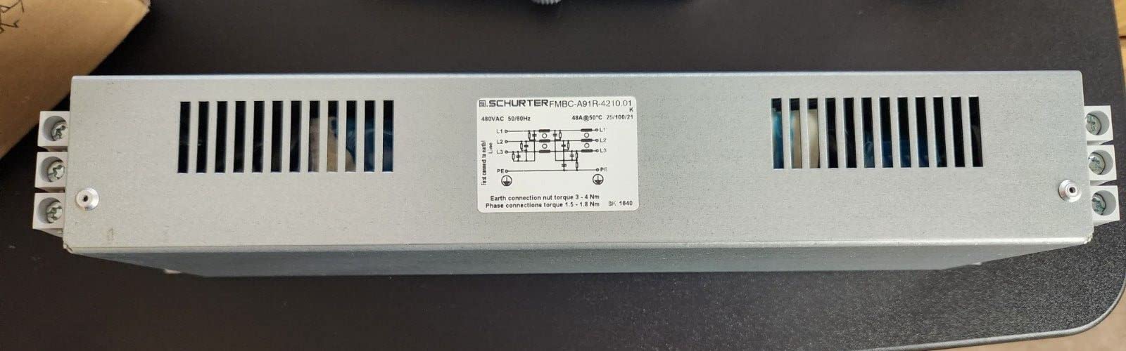 (1 PC) FMBC-A91R-4210.01 SCHURTER FMBC NEO FILTRO 3PH 2ST 4