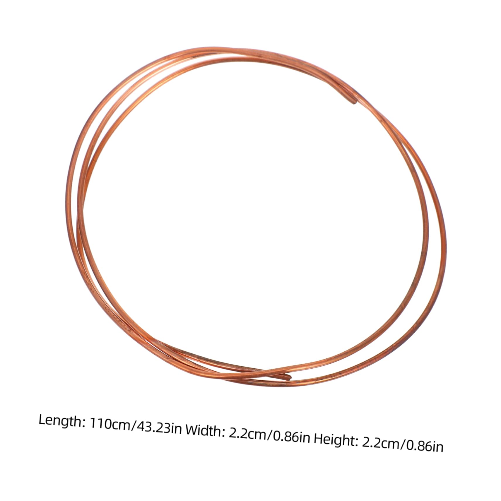 SOLUSTRE Compact Size Copper Coil Tubing Refrigeration Tubing for Ac Freezer Made of Soft Copper