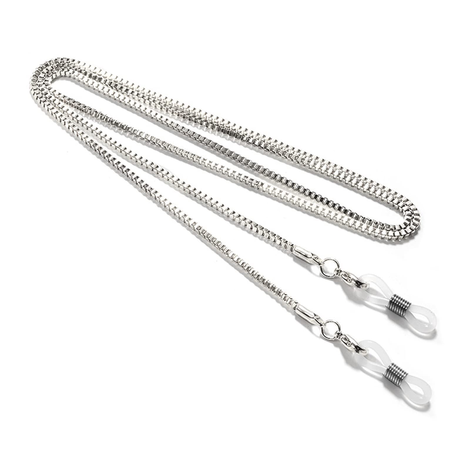 EPIRORA Glasses Chain for Women Men - Sunglasses Strap Face Mask Holder Lanyard Box Chain Venice Chain Necklace, Anti-lost String for Glasses Retainer