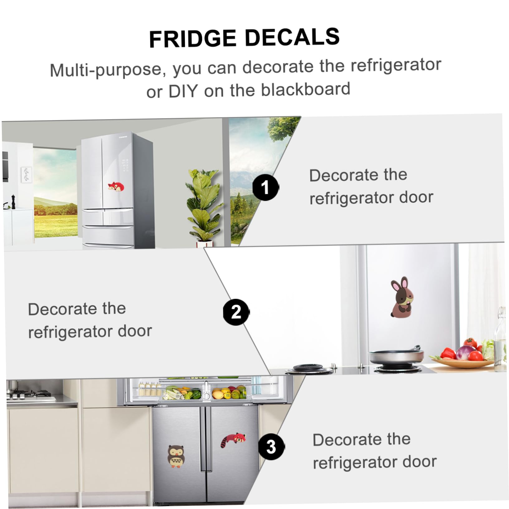 ULTECHNOVO 30stücke Teiliges Kühlschrankmagnete Mit Tiermotiven Magnetische Sticker Für Kühlschrank Whiteboard Büro Und Klassenzimmer Praktische Dekoration Und Foto-