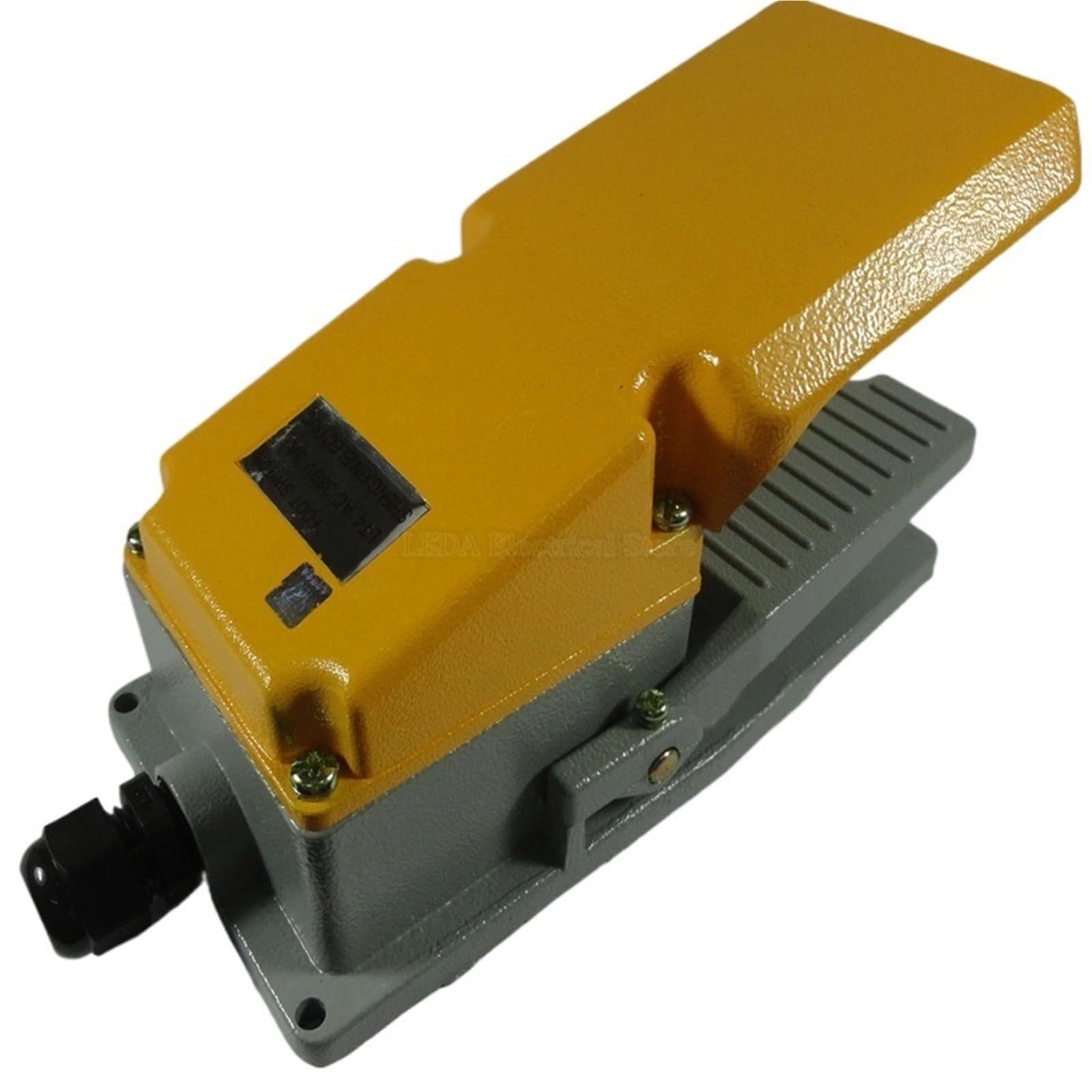 Interrupteur à pédale en métal LT4 commande électrique 250V 15A