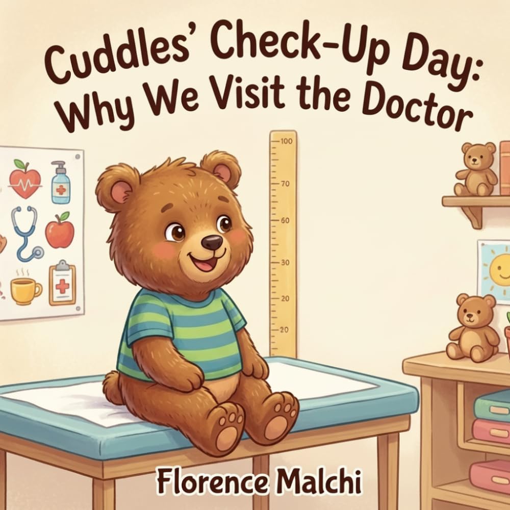 Cuddles' Check-Up Day: Why We Visit the Doctor: A Comforting Picture Book to Help Toddlers Overcome the Fear of Going to the Doctor and Learn About Healthy Bodies: 3 (Healthy Habits with Cuddles)