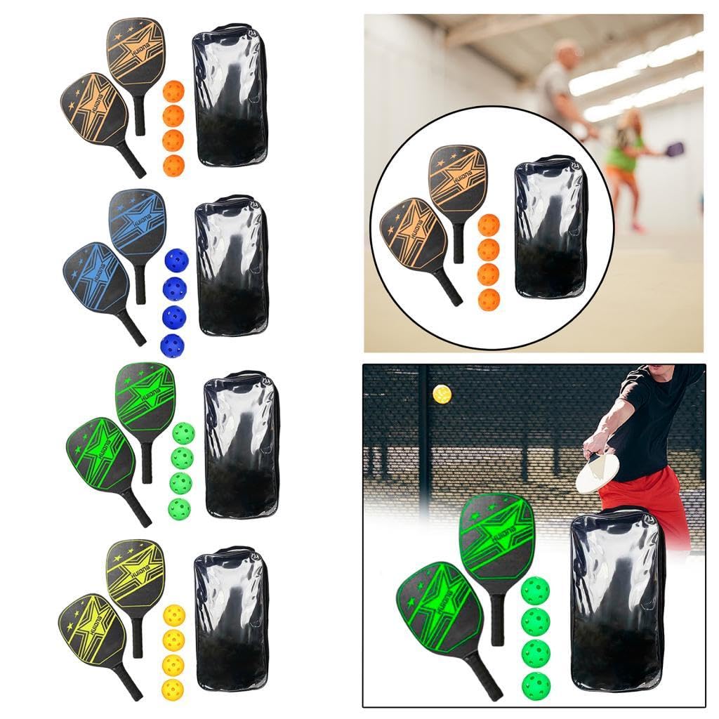 Amazon | ピックルボールパドル2本、ピックルボールラケット
