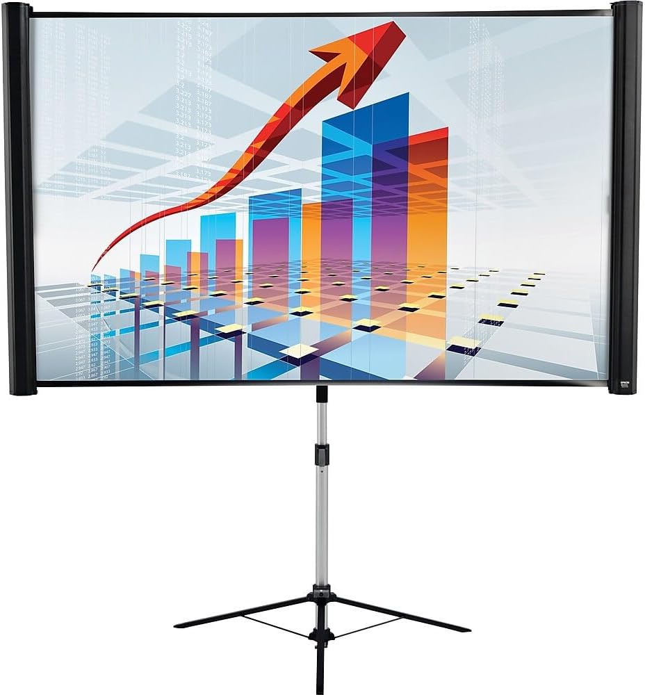 Epson Duet Ultra Portable Projection Screen, 80" Widescreen