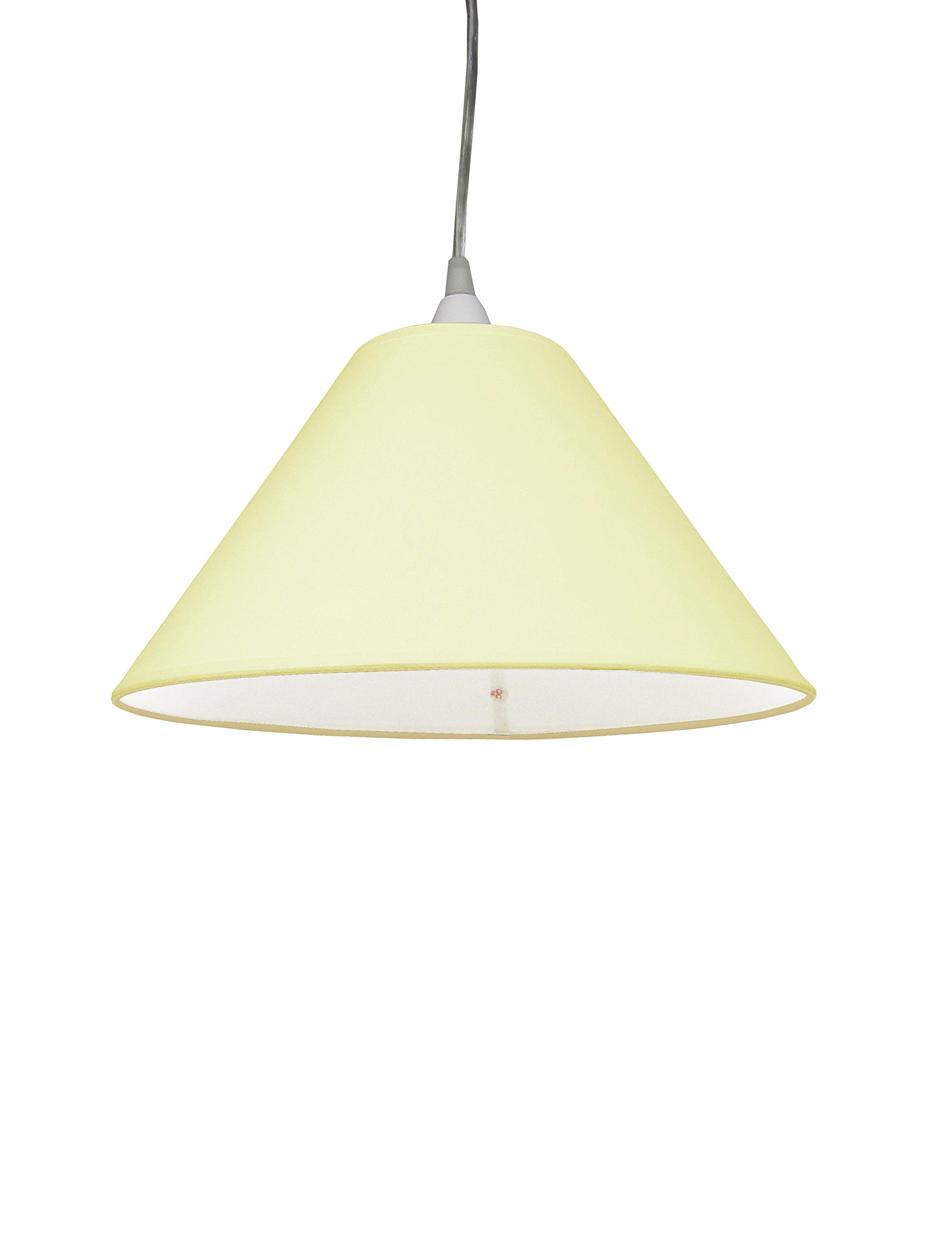 Lampshade Cream 12"" Coolie Cotton 300mm