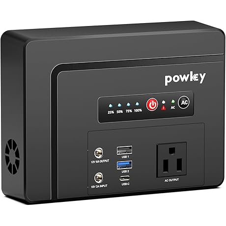 Powkey Portable Power Station: The Powerhouse for Outdoor Escapades