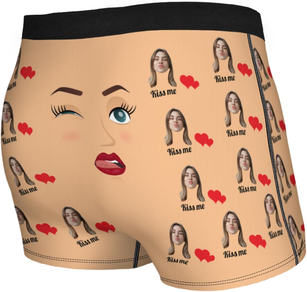 Custom Face Boxers - Personalized Men's Underwear with Photo Print - Funny Novelty Boxer Shorts Gifts - Image 7