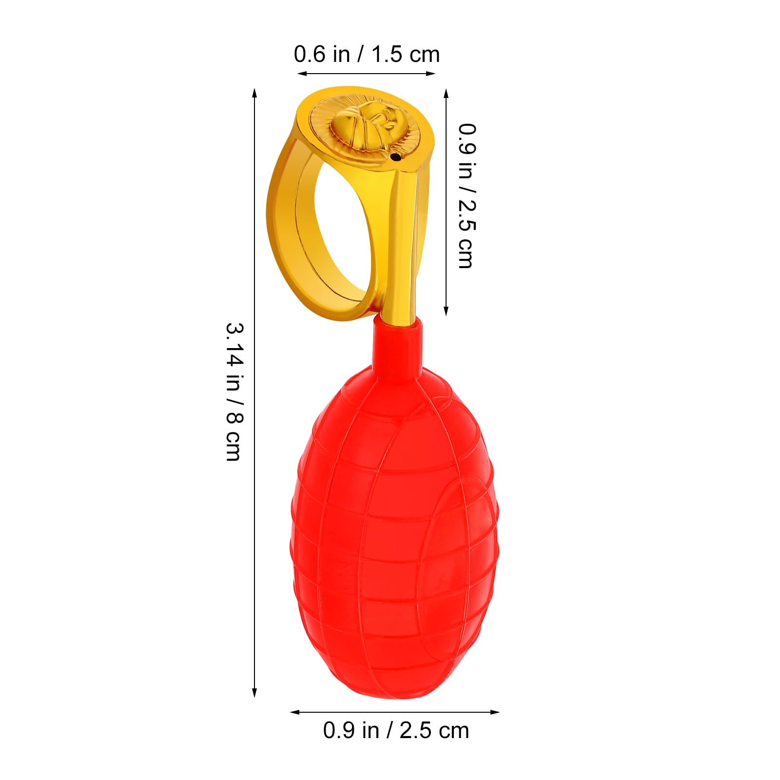 ABOOFAN 8pezzi Anello Spray Acqua Divertente Per Scherzi Di Giocattoli Tricky Per Adulti Per Feste Estive E Giochi Acquatici