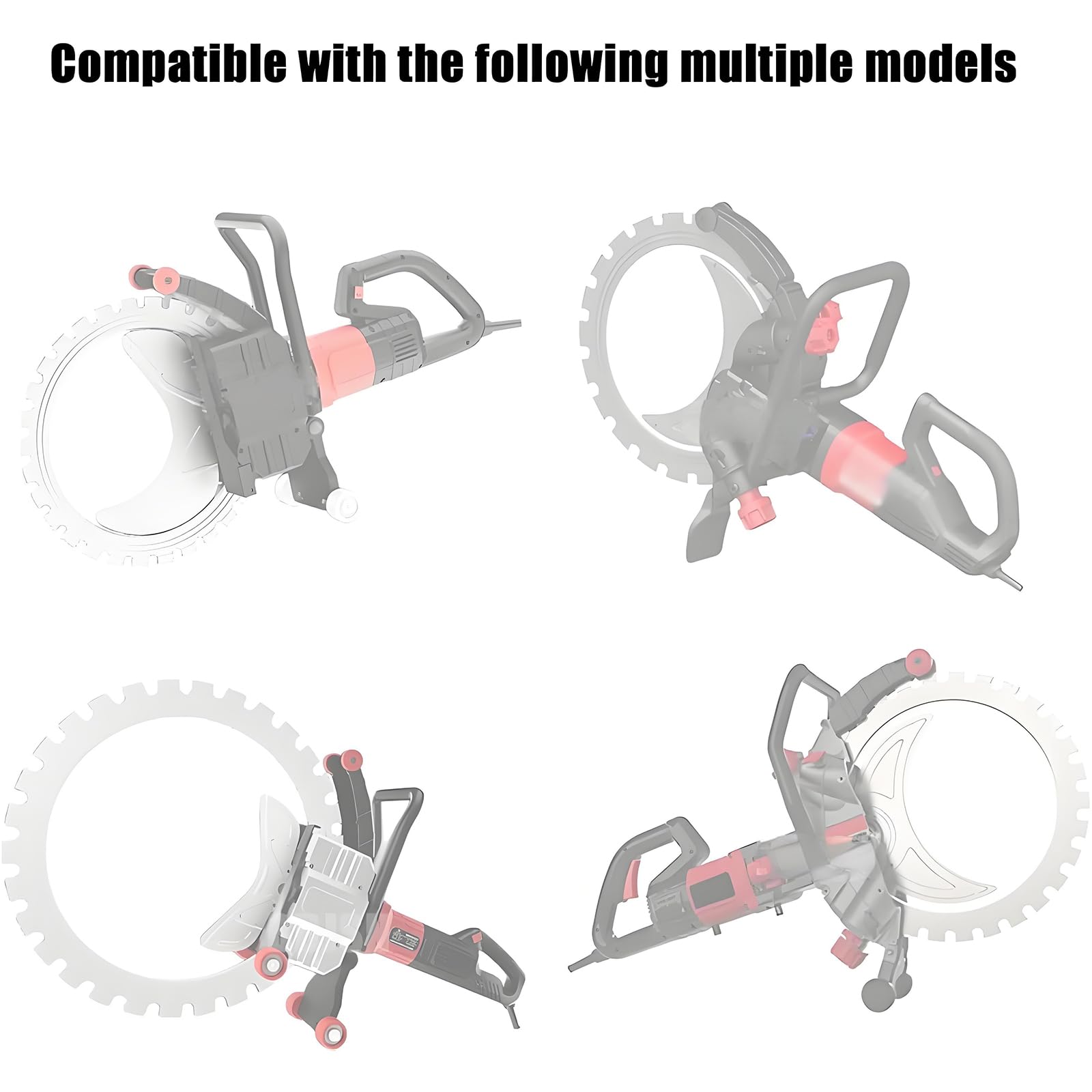 Lama Per Sega Circolare Speciale Per Calcestruzzo Da 16", Accessori Per Macchine Da Taglio Toroidali Per Calcestruzzo, Profondità Di Taglio 300 Mm, Resistente Per Calcestruzzo, Legno, Gomma, Mattoni