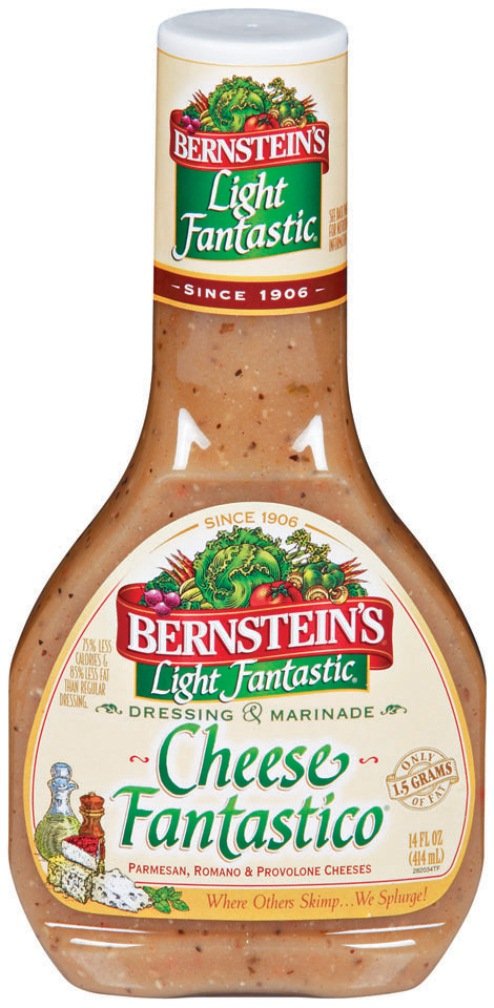 Bernstein's Fantastico Light Cheese Dressing, 14 oz