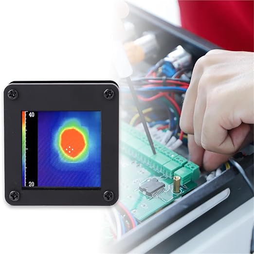 Thermal Camera 2Pcs Portable AMG8833 Temperature Thermal Imager Camera Handheld Thermograph Digital Detector Sensor Handheld miniatura 4