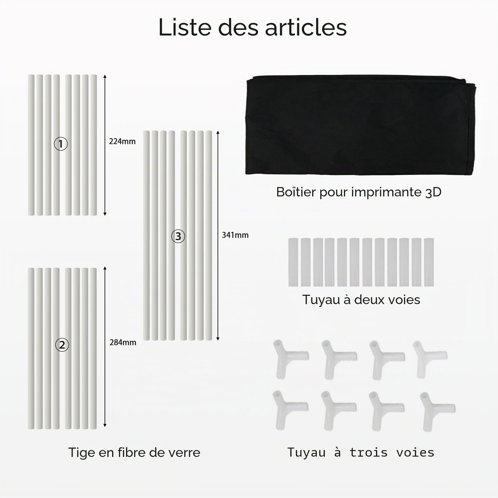 Ender 3 Boîtier,Ender 3 V2 Neo Couvercle de Protection 3D Printer Housing Tente pour Ender 3 V3 SE&KE,Kobra Neo/Go,SV06,Aquila X2-Ignifuge à Température Constante-48 * 60 * 72