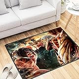 EPIC POETRY Anime Rug Popular Anime Area Rugs Slip Stain Resistant Soft Carpet for Boys Girls Gaming Desk Home Decor Non-Slip Doormats (16x24 Inches)