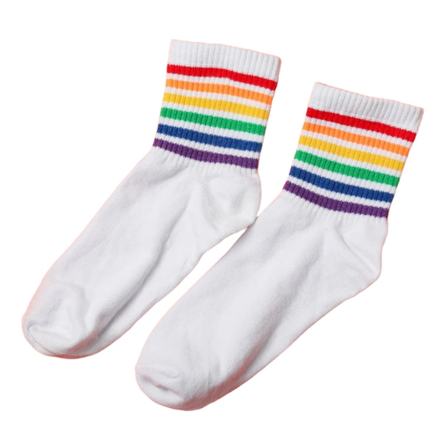 Preisic 1PAIR Socks Printed Trendy Multiple Designer Socks (3 Different Size/Mix Design)-picture-23