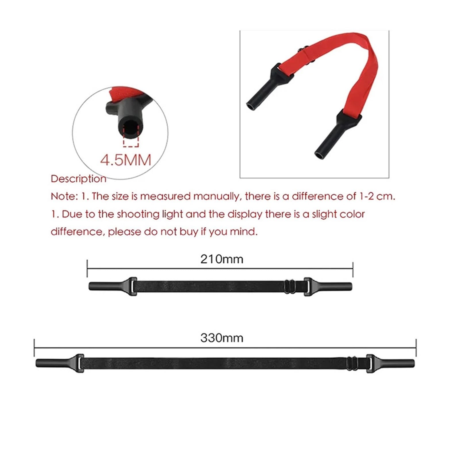 16Pcs Adjustable Glasses Chain Für Brillen