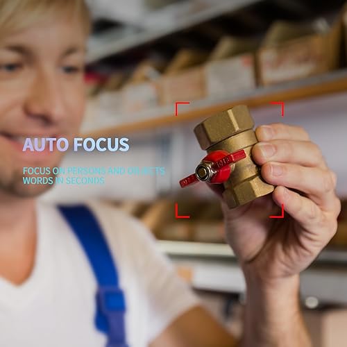 Miniatura 3 de HITROLINK Cámara web de enfoque automático con micrófono y cubierta de privacidad para laptop, cámara web FHD 1080P para PC con USB, cámara web de