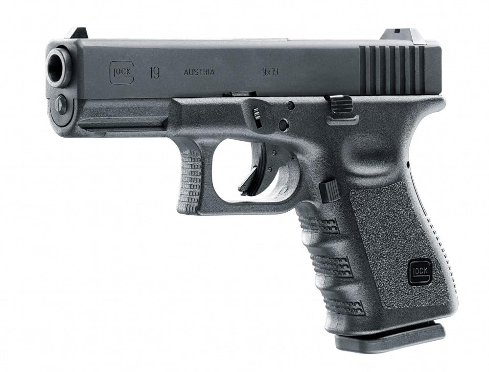 Umarex 19 Blowback Gas (6 mm) | Airsoft-Pistole (PVC-Kugeln). Green Gas-Waffe. Kaliber 6 mm (Leistung: 0 39 Joule)